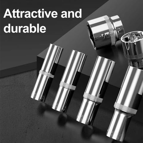 46PCS Ratchet Wrench Tool Set 1/4 Metric Socket Wrench Household Manual Repair Tools for Bike Repair
