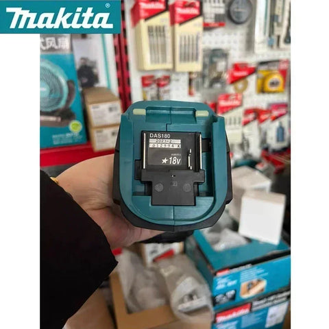 Makita DAS180 18V LXT Brushless Cordless Air Blower Nozzles - Clean Dust/Leaves/Cars/Electronics & Workshop (Tool Only)