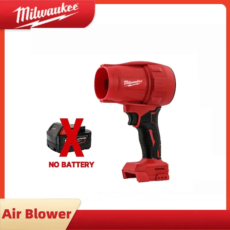 Milwaukee 30000r/min  Electric Air blower Super Strong Wind Force  18V Battery Cordless Pin Turbojet Fan Car Dust Removal Tool