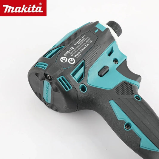 Makita DTD172 Cordless Impact Driver LXT BL Brushless Motor 18V Electric Drill for Wood Bolt T-Mode 180 N·M Power Tools