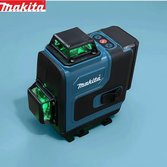 Makita 3D/4D Laser Level 16 Lines Horizontal And Vertical With Remote Control 16 Lines 360°Self-leveling Laser Levels makita tools