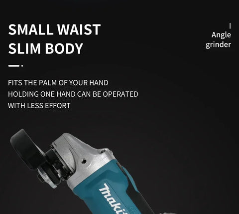 Makita DGA404 125mm Brushless Cordless Angle Grinder Rechargeable Lithium Electric (Tool Only)