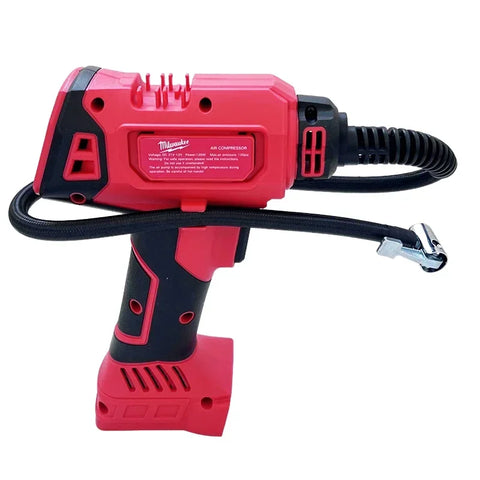 Milwaukee 18V Battery Cordless Electric Air Pump Car Tire Automatic Inflator Handheld Air Compressor Rechargeable
