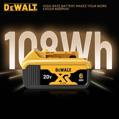 DEWALT battery 20V 2AH/5AH/6Ah & 60V-9AH rechargeable lithium-ion battery，DCB205 DCB201 DCB203 Power Tool battery. DEWALT 20V battery