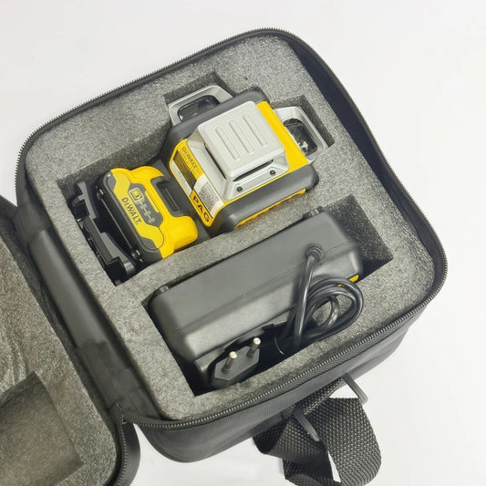 2025 DEWALT DW089LG Laser Level 12-Line 3-Sides 360-Degree Vertical Lines Outdoor Use with 12V Lithium Battery Laser Level Meter