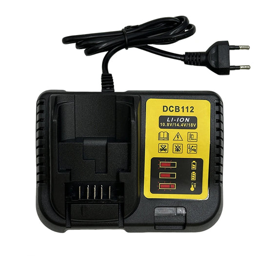 DCB112 Lithium Battery Charger For Dewalt 10.8V 14.4V 18V 20V DCB206 DCB205 DCB204 DCB203 DCB120,DCB107 DCB115