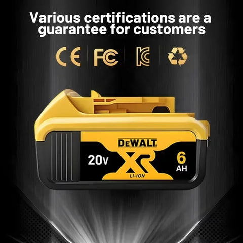 DEWALT battery 20V 2AH/5AH/6Ah & 60V-9AH rechargeable lithium-ion battery，DCB205 DCB201 DCB203 Power Tool battery. DEWALT 20V battery